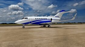 Quinn Buckner flew from a trustee meeting near Jeffersonville, Indiana, to New Orleans to provide commentary for a Pacers game that night. IU paid for the flight on a private jet (seen above) with funds from the IU Foundation.