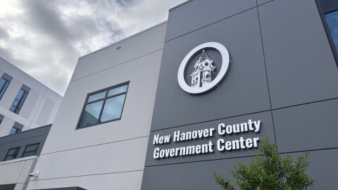 New Hanover County government center offices.