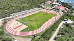 Pictured: The track at Ivanna Eudora Kean High School on St. Thomas.