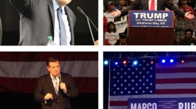 2016 presidential candidate collage
