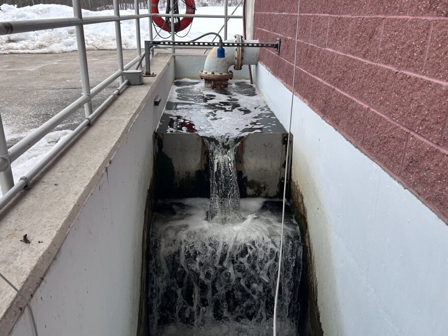 When the plant is working properly, the water it discharges into the river is clear, clean, and odorless. Bain says the plant operators use it to wash their cars and buildings.