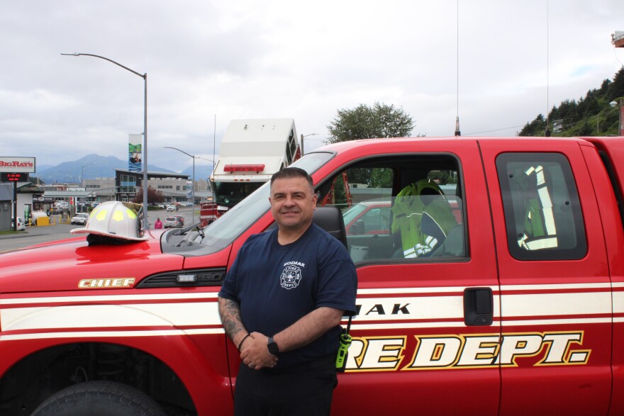 Kodiak's emergency manager and new fire chief Rich Gonzalez began his duties with the city fire department on July 21, 2025.