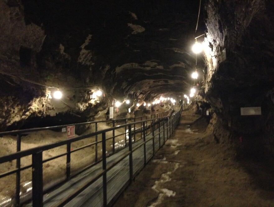 The Permafrost Tunnel Research Facility, dug in the mid-1960s, allows scientists a 3D look at frozen ground.