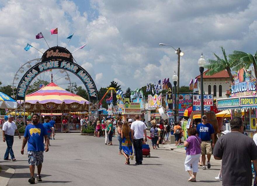 The Indiana State Fair has asked vendors not to sell or display Confederate flag merchandise at next month's event.