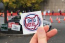 Ohio voted sticker