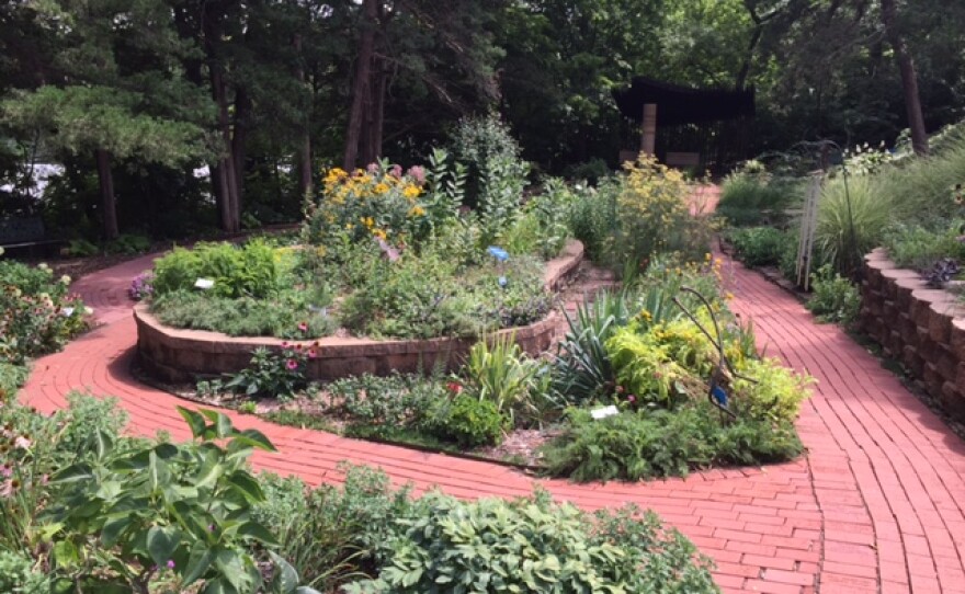 Sensory Garden at KU's Audio-Reader (Photo by J. Schafer)