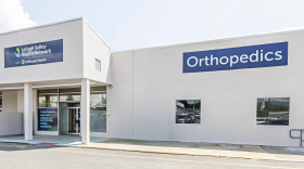 Lehigh Valley Health Network-Dunmore will offer orthopedic services. The center's opening comes after a fire destroyed Lehigh Valley Hospital-Dickson City's orthopedic institute in February.