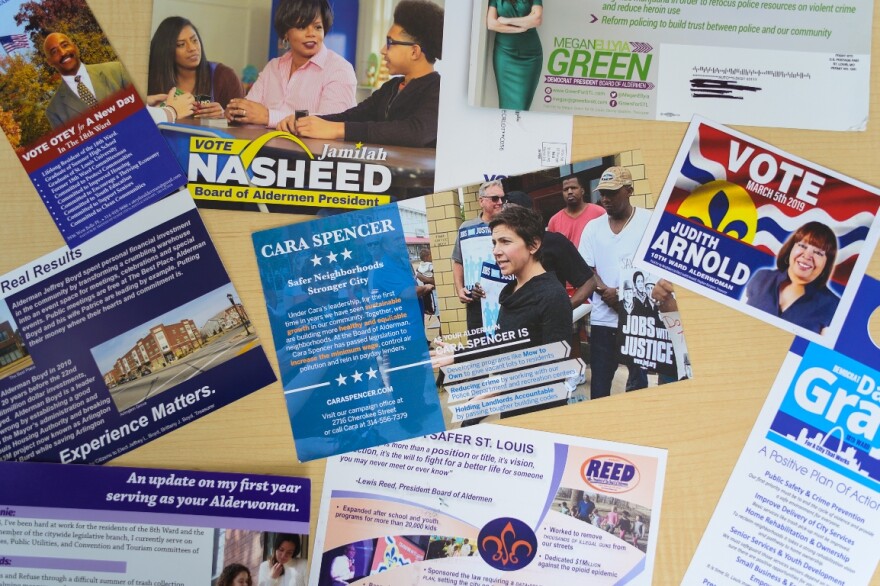 In all, 39 candidates are running in Tuesday's Democratic and Republican primaries to represent the city's even wards on the St. Louis Board of Aldermen.