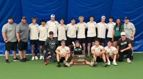 The Rock Ridge boys tennis team took 4th place at the state tournament in Minneapolis on Wednesday, June 3, 2026.