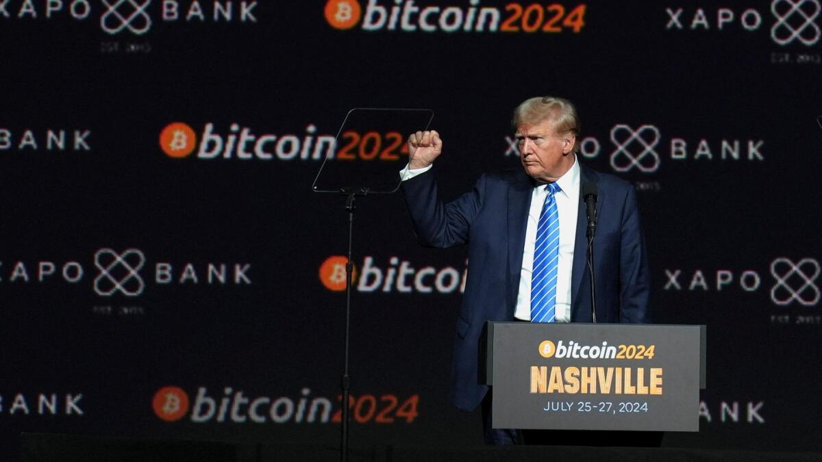 Trump shifts cryptocurrency stance to win new voters, donors | Ideastream  Public Media