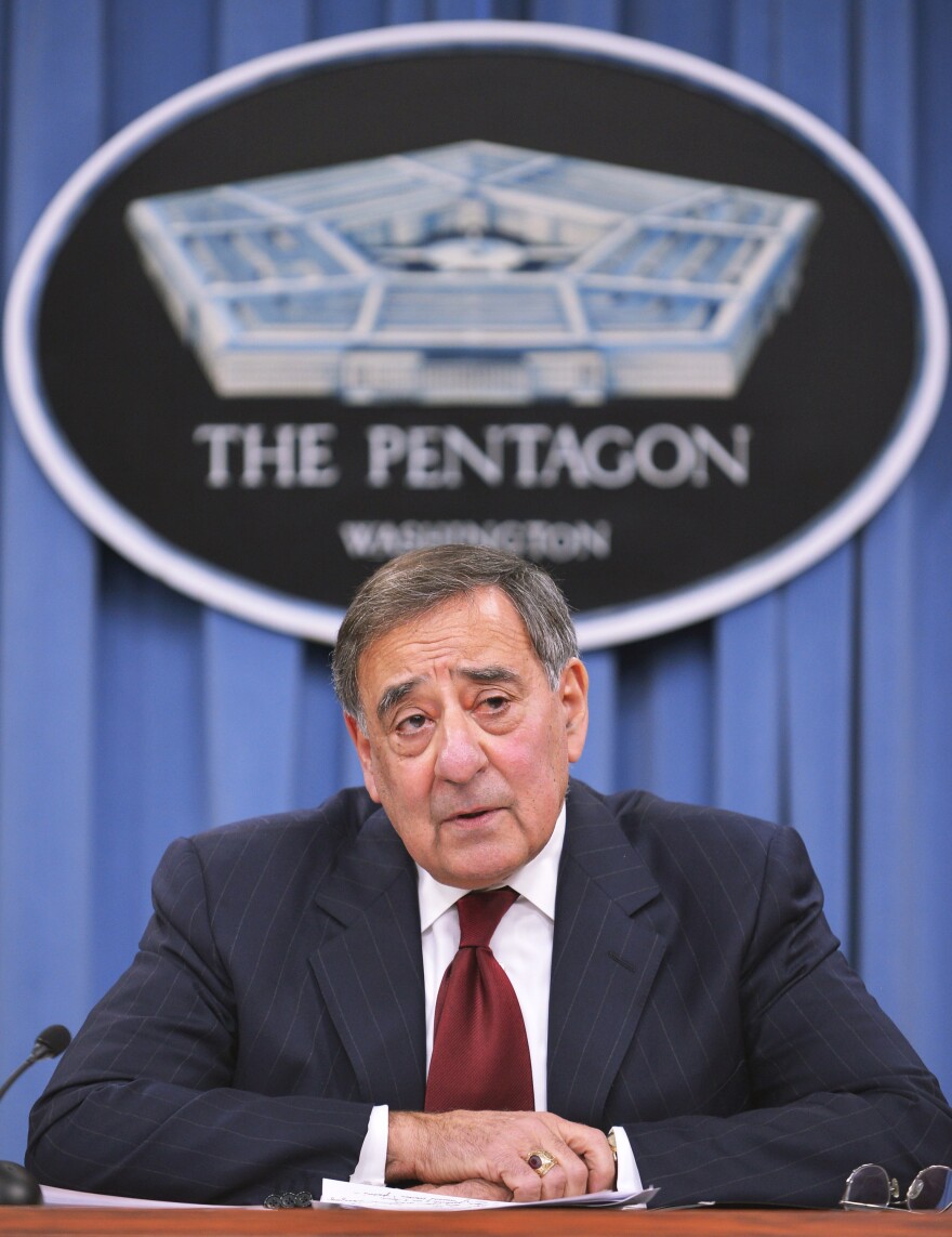 Outgoing Defense Secretary Leon Panetta announces a new medal that recognizes combat contributions made far from the battlefield.