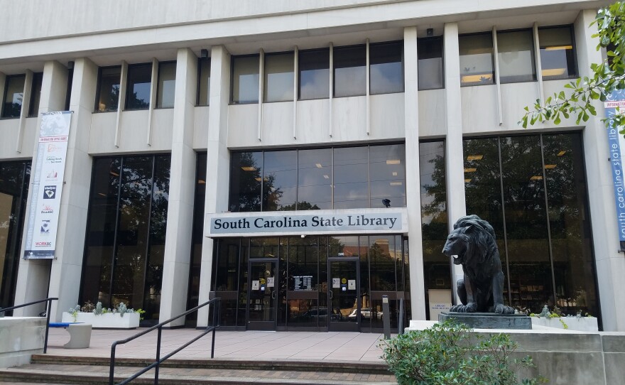 SC State Library at 1500 Senate St., Columbia SC