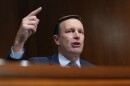 Sen. Chris Murphy, D-Conn., on Capitol Hill in Washington, Tuesday, April 30, 2024. (AP Photo/Susan Walsh)
