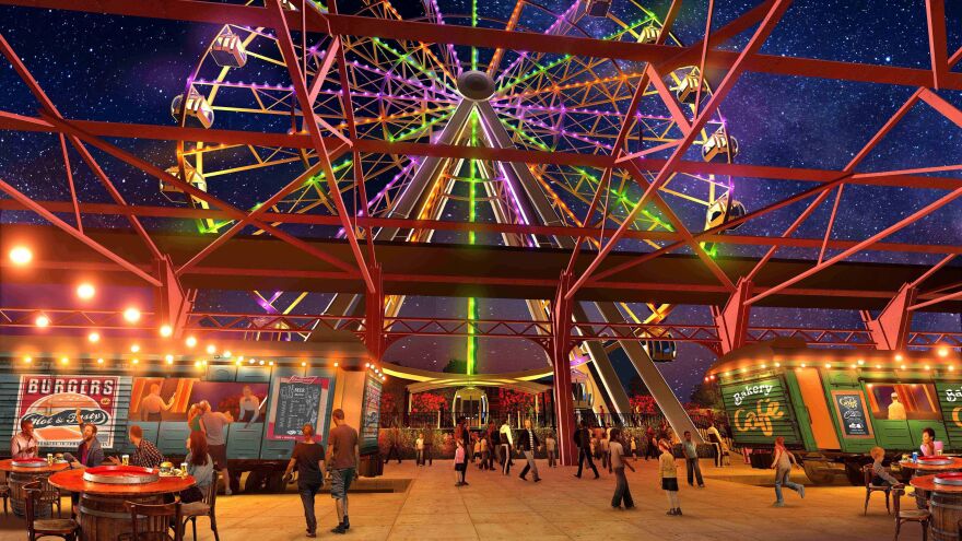 A Giant Ferris Wheel Will Soon Rise Above Union Station St Louis Public Radio