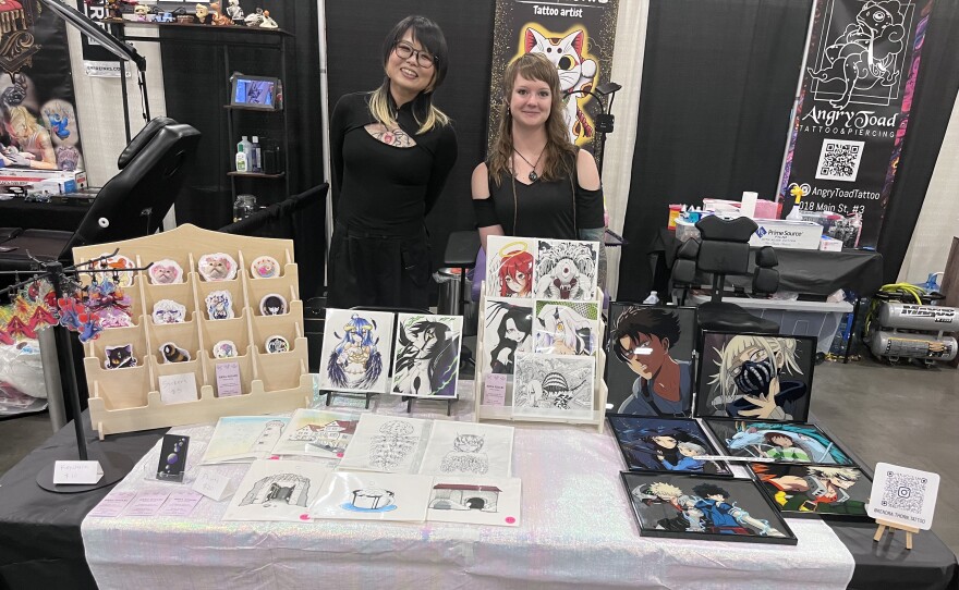 (left) Rena Higaki and (right) Kendra Thorn