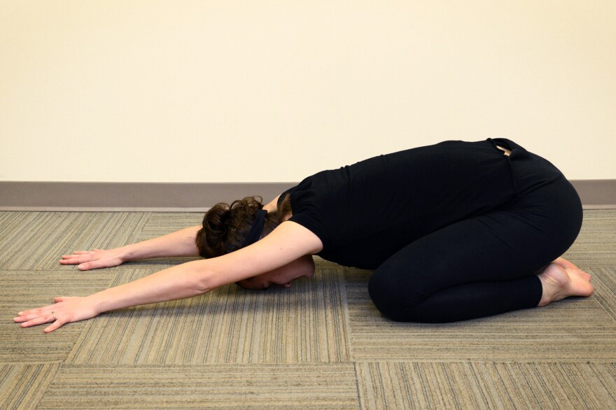 Child's pose