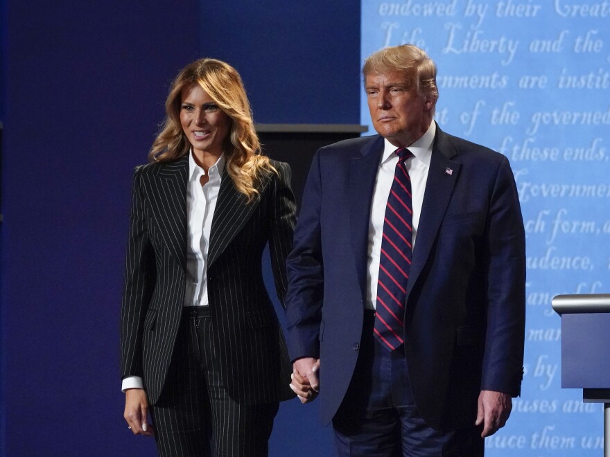 President Trump and first lady Melania Trump have both tested positive for the coronavirus. The White House doctor said Trump would continue "carrying out his duties without disruption while recovering" from the virus.