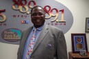 Darryl Jones in July 2018 following an appearance on WFSU's Political "Perspectives" show. He is challenging incumbent Maggie Lewis Butler to represent the 3rd district on Leon County's School Board. 