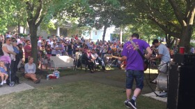 The Dreemers played to a packed crowd at PorchRokr 2017