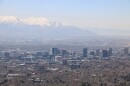  Haze over Salt Lake City
