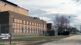 An exterior photo of Vigo County Jail.