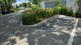 Pervious pavers are one way to reduce stormwater runoff.