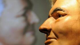 I've been waiting all week for an excuse to run this picture: a reconstruction of Bach's face, created from the composer's skull. 