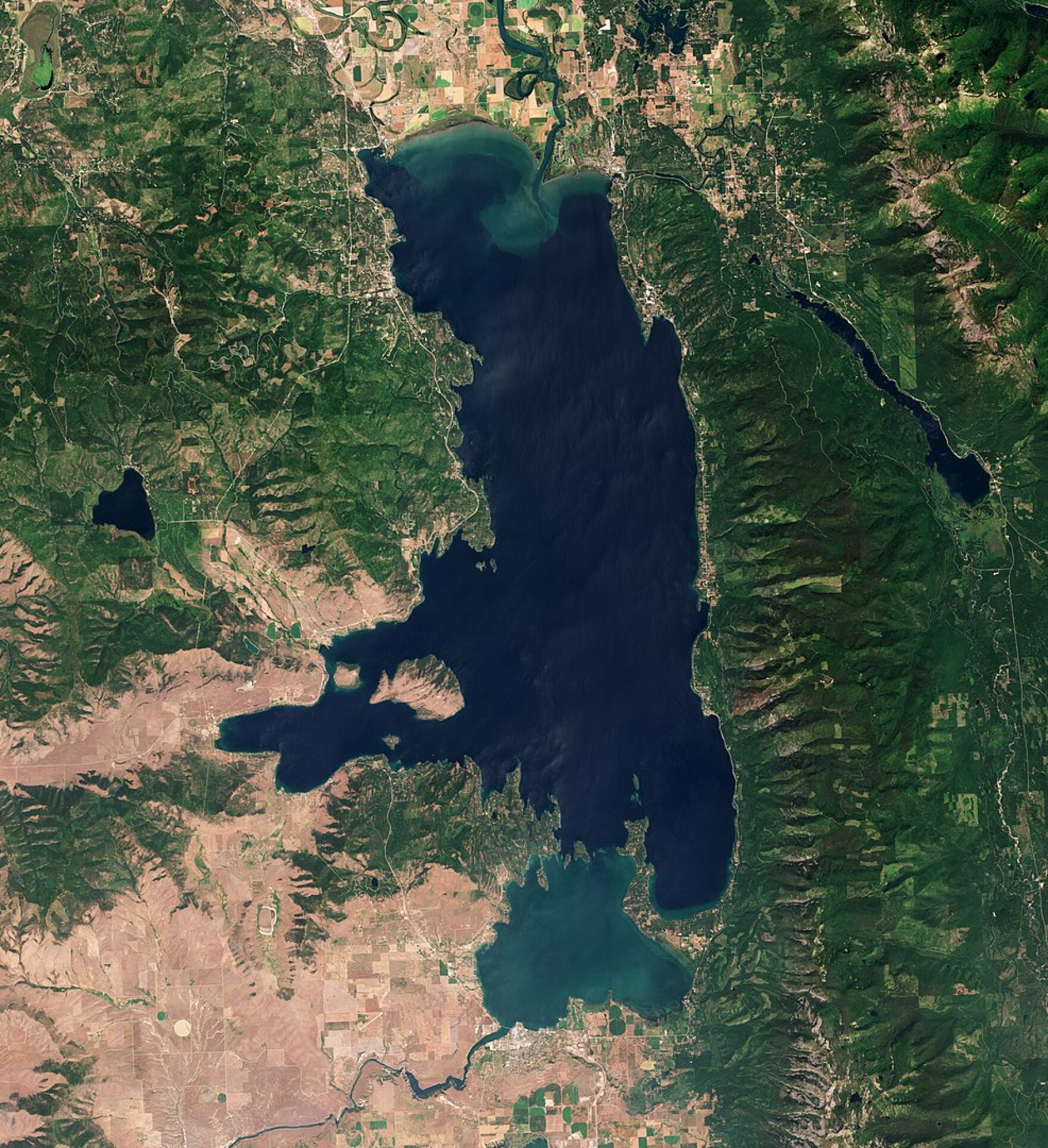 What's behind the low water levels in Flathead Lake? | Montana Public Radio