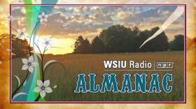 WSIU Almanac logo with landscape view of a field