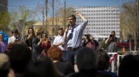 U.S. Rep. Beto O'Rourke speaks at an early voting rally in in El Paso on March 2, 2018. 