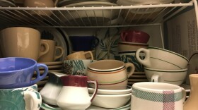 From 1930 to 1968, TEPCO, the Technical Porcelain and Chinaware Company, made dishes at its factory in El Cerrito, California. (Ariel Plotnick/KQED)