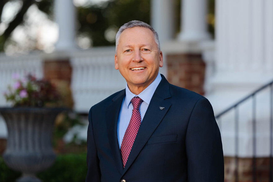 Virginia Tech President Richard Linton
