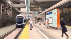 U District Station, 90 percent designed, shows conservative art referencing the neighborhood's architectural heritage.