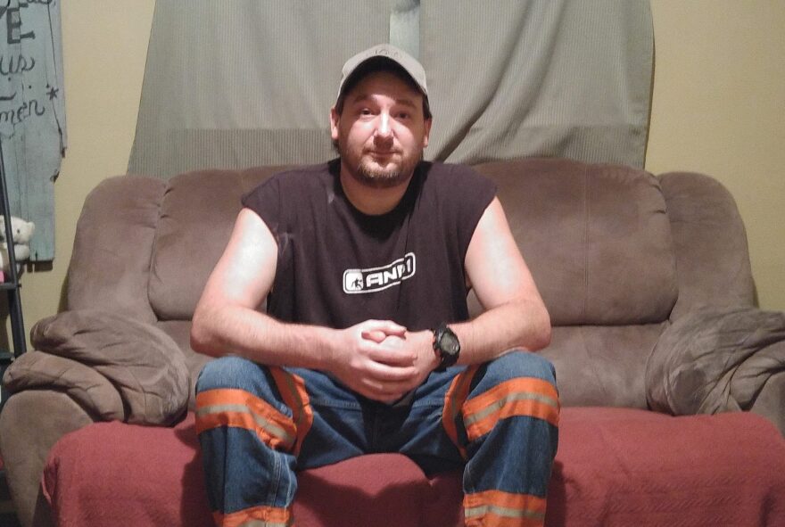 Mackie Branham, Jr., was diagnosed with the complex form of black lung at age 38.