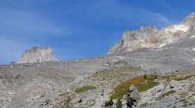 On Oct. 8, 2026, the Palmer Snowfield below the Palmer Express chairlift was almost completely bare. Timberline Lodge had to close the lift on July 19, its earliest closing day.