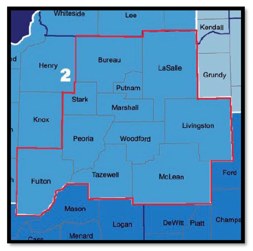 map of the counties