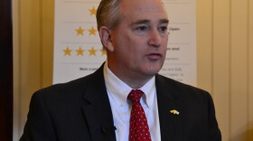 Auditor Keith Faber at a press conference in November 2019
