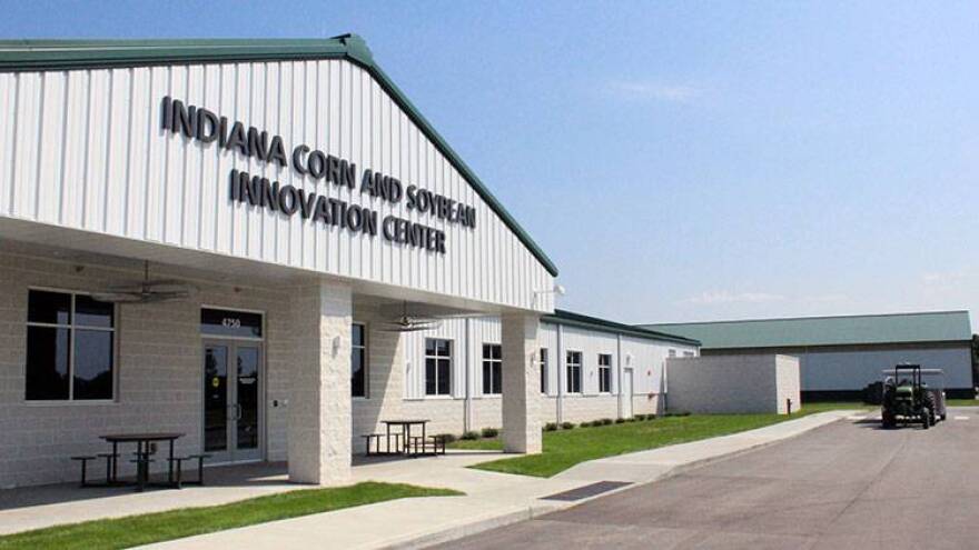 The new innovation center is located at Purdue's 1,400-acre research farm in West Lafayette.