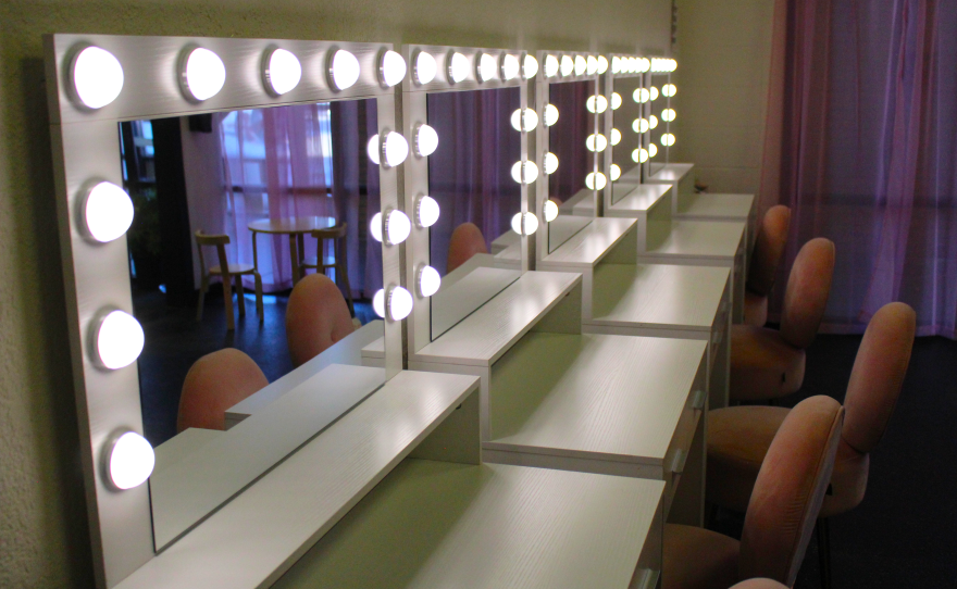 One of the rooms kids can play in is the Beige Beauty Salon.