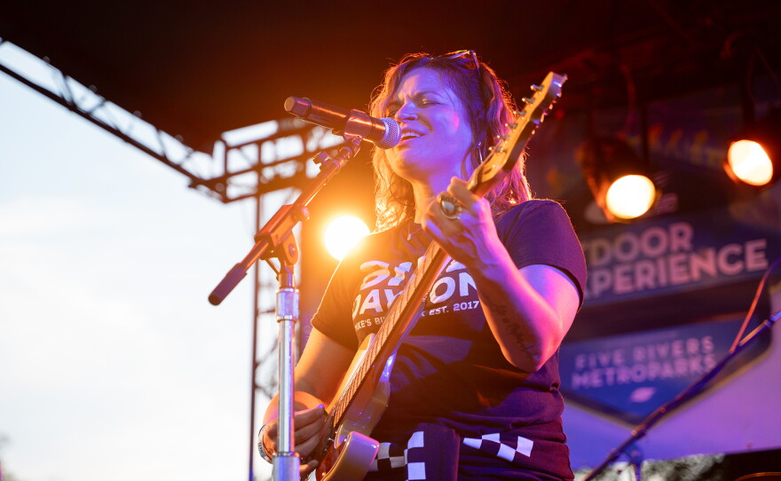 Khrys Blank performs at the Wagner Subaru Outdoor Experience on October 3, 2026.