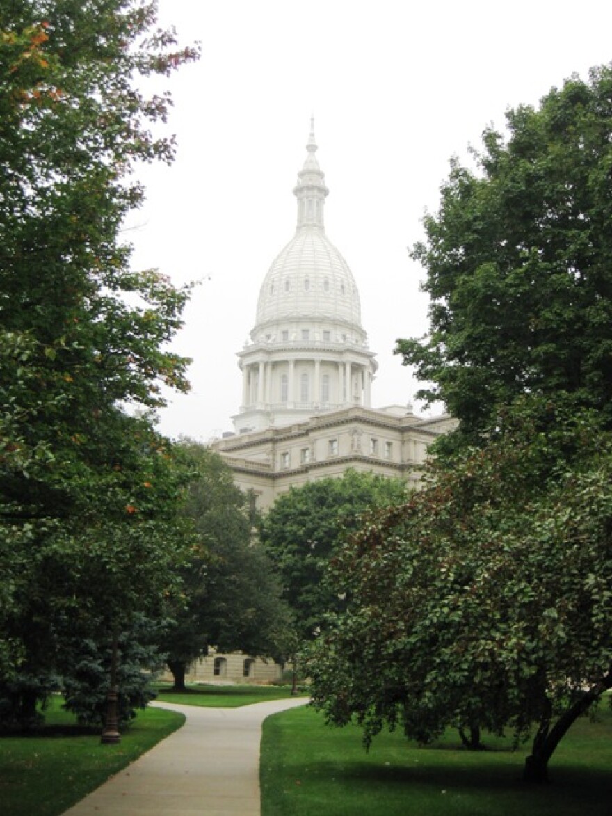 The Michigan State Capitol in Lansing.