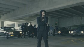 In an extended freestyle during the BET Hip Hop Awards, Eminem went all-in on President Trump.