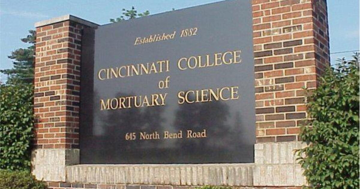 The Cincinnati College Of Mortuary Science Has Trained Funeral