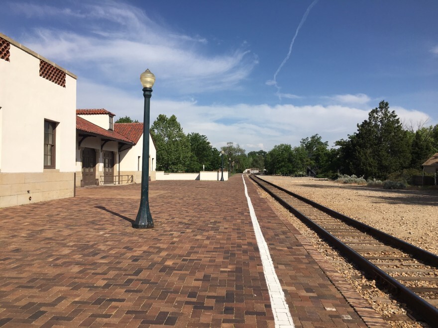 Boise Depot with empty track