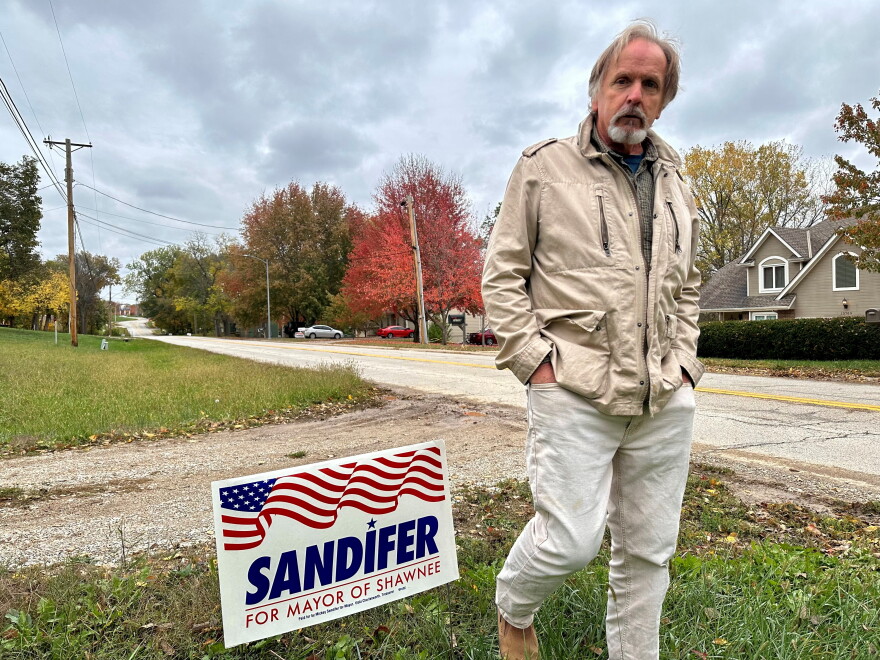 Kim Stevermer, a Republican precinct captain, got a flier from a group called Northwest Johnson County Republicans that convinced him his lifelong friend Mickey Sandifer was a Democrat. "It was upsetting to me because it was contrary to what I thought Mickey represented," Stevermer said. He tried to give it back, only to find out that Sandifer had been a Republican all along.