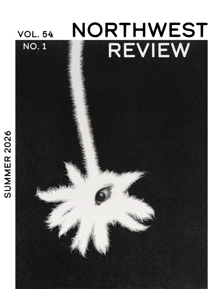 The Northwest Review was first published in 1957 and went out of print in 2011. It was relaunched in June, 2026 as a digital publication.