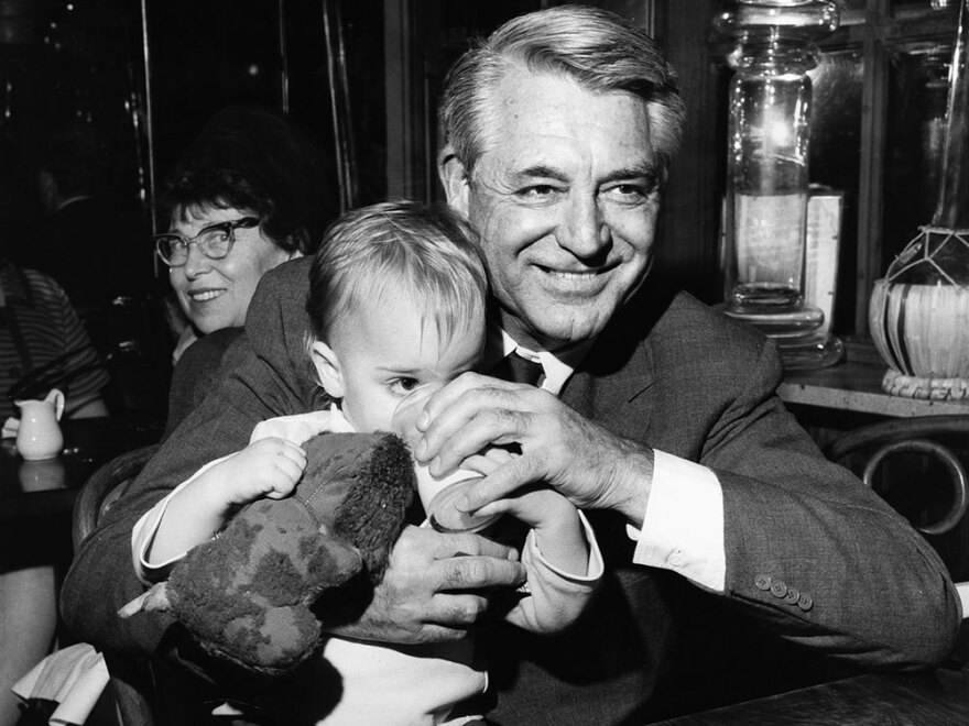 Jennifer and Cary Grant
