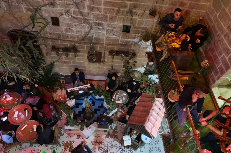 Beit Sitti, Arabic for "my grandmother's house," opened in 2017. The cafe is an ode to Palestinian cultural heritage in Gaza's Old City.