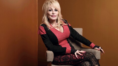 Dolly Parton poses at the Carnegie Medal of Philanthropy Ceremony in New York, on Oct. 13, 2022.