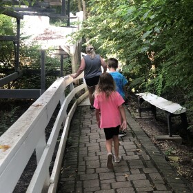The family on summer 2023 hike.